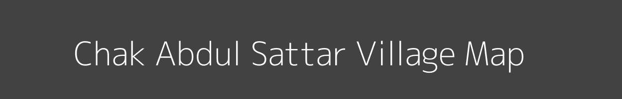 Map of Chak Abdul Sattar Village in Uttar Pradesh Image