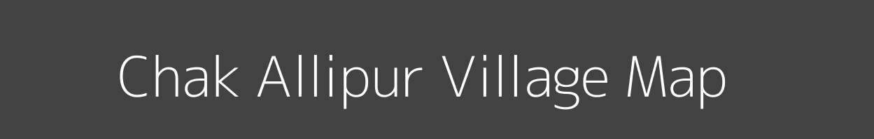 Map of Chak Allipur Village in Uttar Pradesh Image