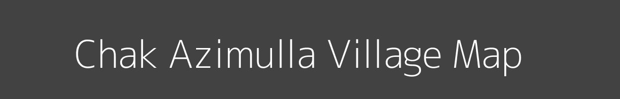 Map of Chak Azimulla Village in Uttar Pradesh Image