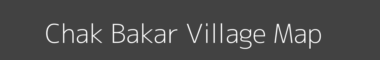 Map of Chak Bakar Village in Bihar Image