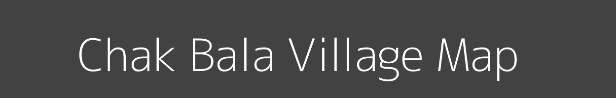 Map of Chak Bala Village in Jammu and Kashmir Image