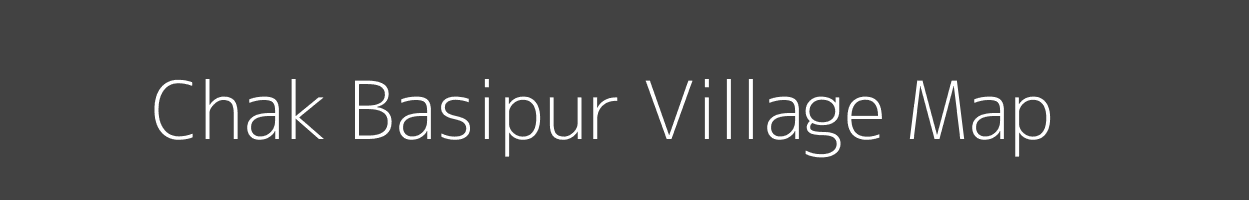 Map of Chak Basipur Village in Uttar Pradesh Image