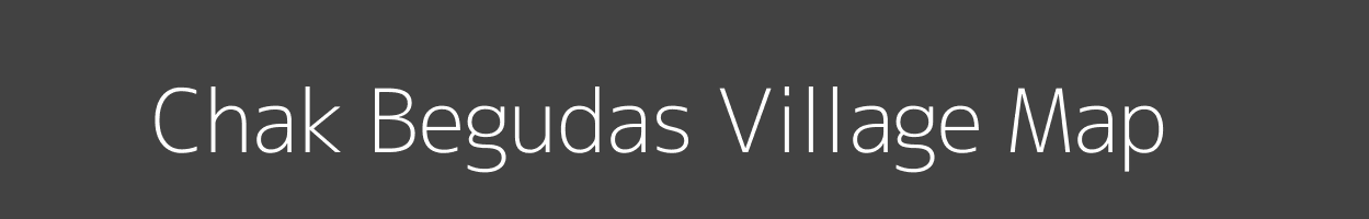 Map of Chak Begudas Village in Uttar Pradesh Image