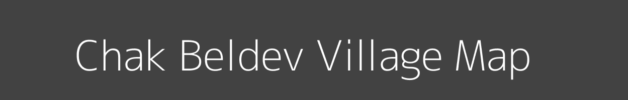 Map of Chak Beldev Village in Uttar Pradesh Image