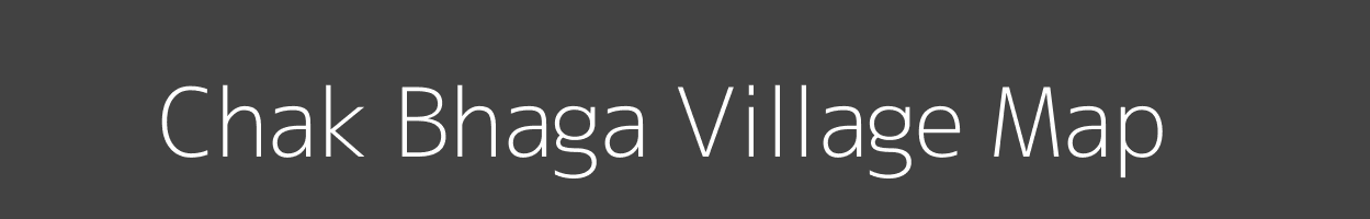 Map of Chak Bhaga Village in Jammu and Kashmir Image