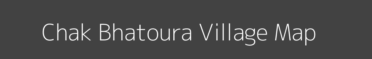 Map of Chak Bhatoura Village in Uttar Pradesh Image