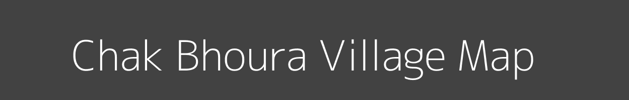 Map of Chak Bhoura Village in Uttar Pradesh Image