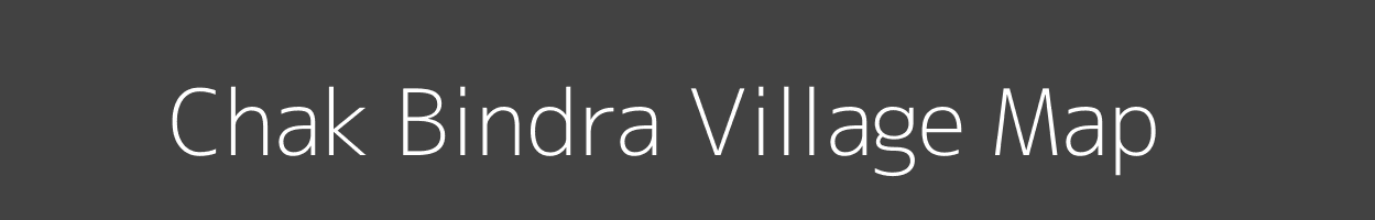 Map of Chak Bindra Village in Uttar Pradesh Image