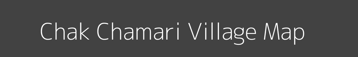 Map of Chak Chamari Village in Uttar Pradesh Image