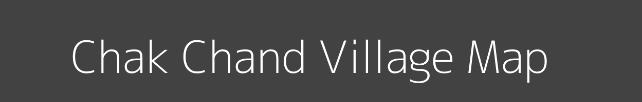 Map of Chak Chand Village in Uttar Pradesh Image