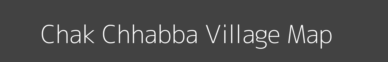 Map of Chak Chhabba Village in Jammu and Kashmir Image