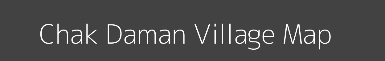 Map of Chak Daman Village in Uttar Pradesh Image