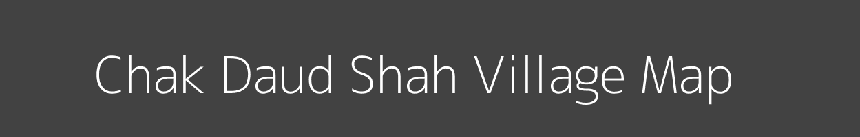 Map of Chak Daud Shah Village in Uttar Pradesh Image