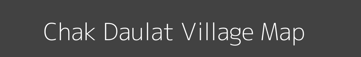 Map of Chak Daulat Village in Bihar Image