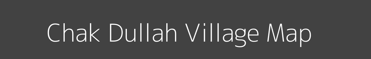 Map of Chak Dullah Village in Uttar Pradesh Image