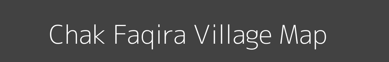 Map of Chak Faqira Village in Jammu and Kashmir Image