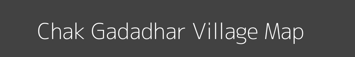 Map of Chak Gadadhar Village in Jammu and Kashmir Image