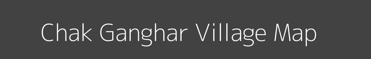 Map of Chak Ganghar Village in Uttar Pradesh Image
