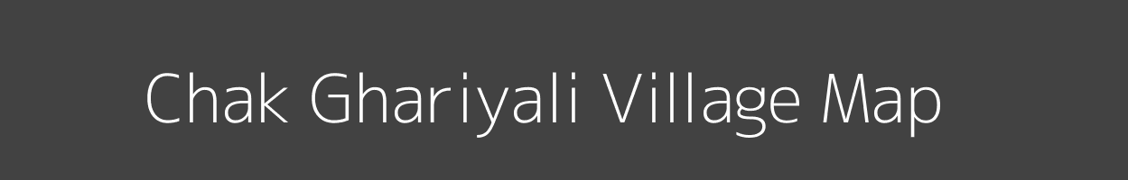 Map of Chak Ghariyali Village in Bihar Image