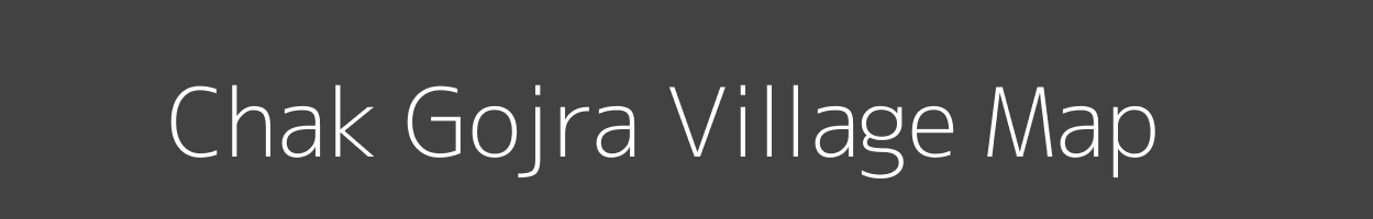 Map of Chak Gojra Village in Jammu and Kashmir Image