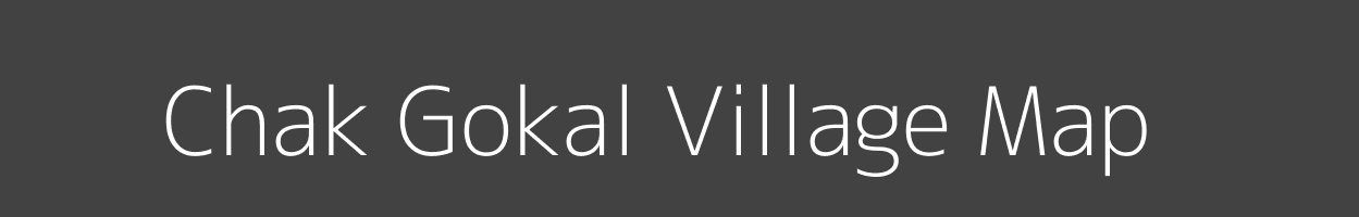 Map of Chak Gokal Village in Jammu and Kashmir Image