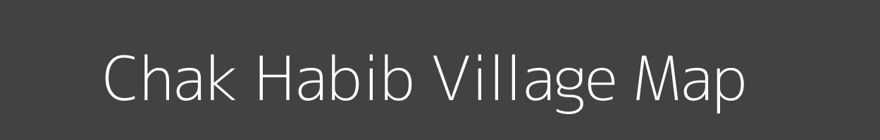 Map of Chak Habib Village in Uttar Pradesh Image