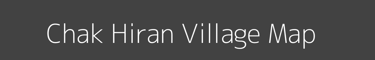 Map of Chak Hiran Village in Jammu and Kashmir Image