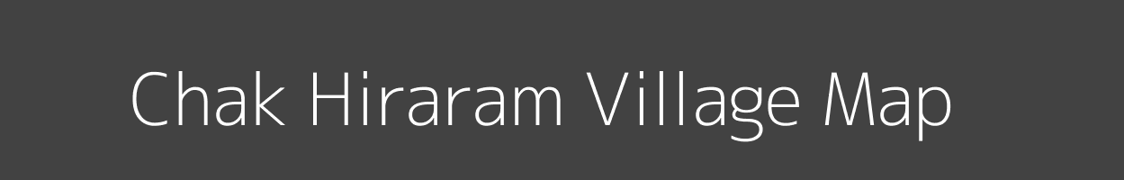 Map of Chak Hiraram Village in Uttar Pradesh Image