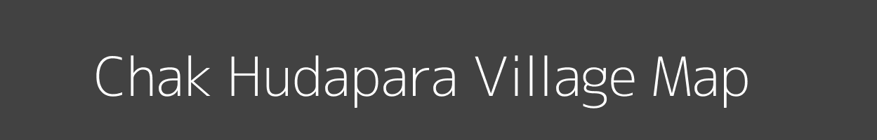 Map of Chak Hudapara Village in West Bengal Image