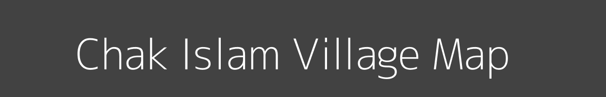 Map of Chak Islam Village in Bihar Image