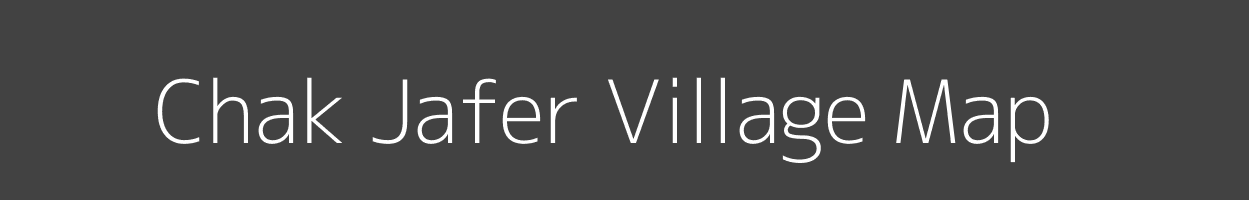 Map of Chak Jafer Village in Uttar Pradesh Image