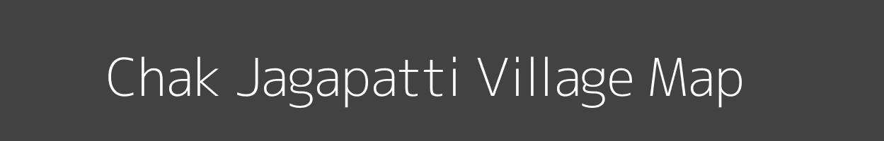 Map of Chak Jagapatti Village in Uttar Pradesh Image