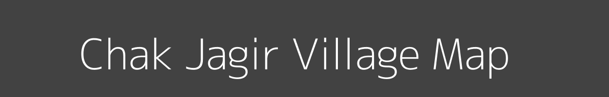 Map of Chak Jagir Village in Jammu and Kashmir Image