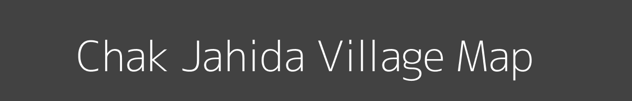 Map of Chak Jahida Village in Uttar Pradesh Image