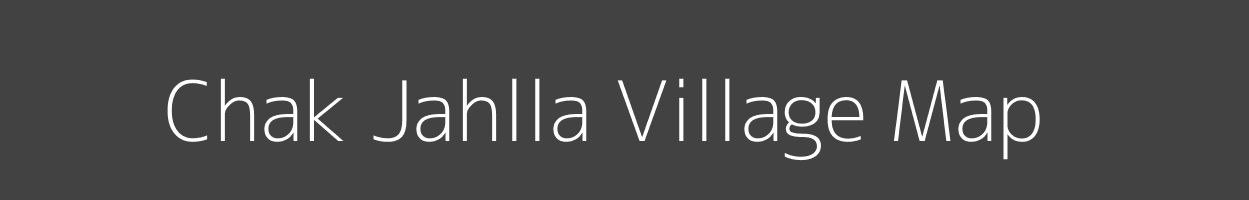 Map of Chak Jahlla Village in Jammu and Kashmir Image