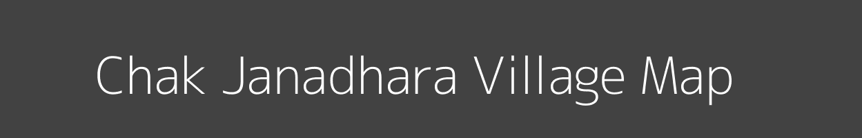 Map of Chak Janadhara Village in West Bengal Image