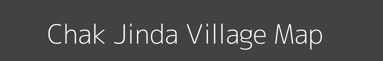 Map of Chak Jinda Village in Uttar Pradesh Image