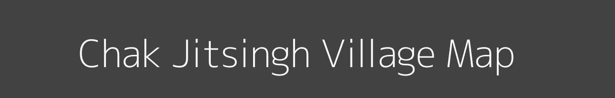 Map of Chak Jitsingh Village in Uttar Pradesh Image