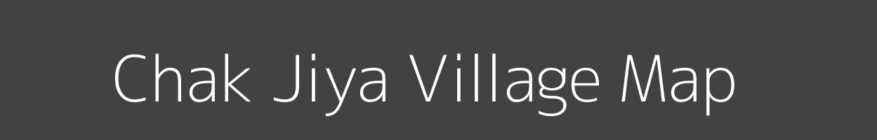 Map of Chak Jiya Village in Uttar Pradesh Image