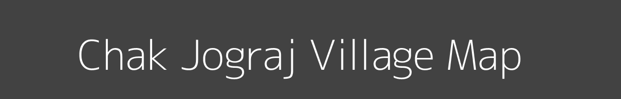 Map of Chak Jograj Village in Uttar Pradesh Image