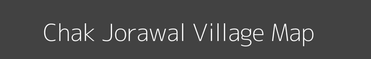 Map of Chak Jorawal Village in Uttar Pradesh Image