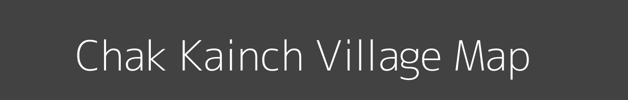 Map of Chak Kainch Village in Uttar Pradesh Image