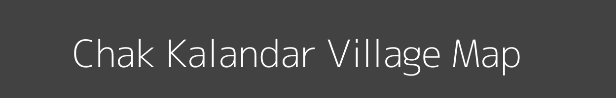 Map of Chak Kalandar Village in Uttar Pradesh Image