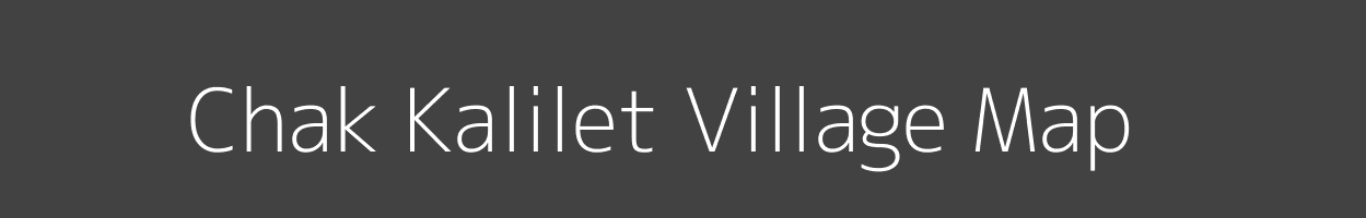 Map of Chak Kalilet Village in Uttar Pradesh Image