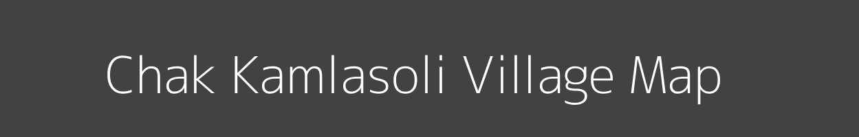 Map of Chak Kamlasoli Village in Jharkhand Image