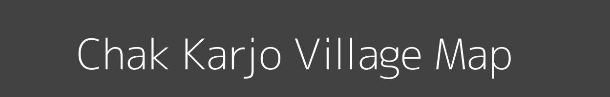 Map of Chak Karjo Village in Rajasthan Image