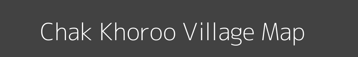 Map of Chak Khoroo Village in Uttar Pradesh Image