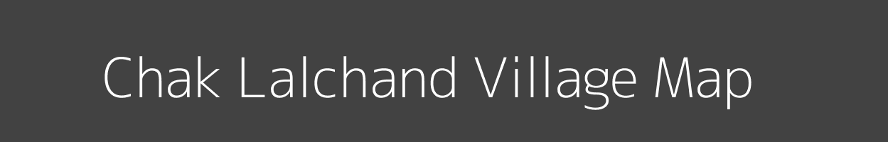 Map of Chak Lalchand Village in Uttar Pradesh Image