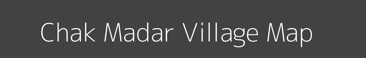 Map of Chak Madar Village in Uttar Pradesh Image