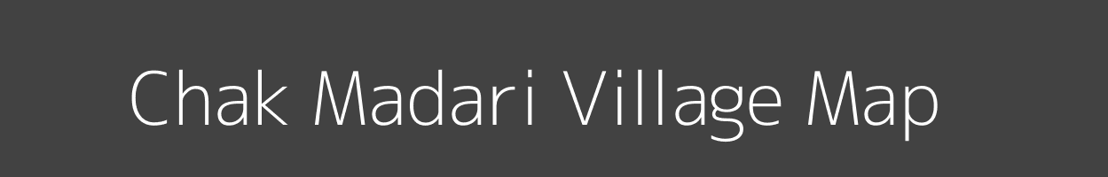 Map of Chak Madari Village in Uttar Pradesh Image